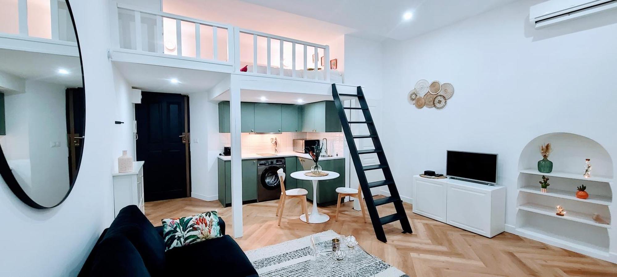 Studio Elegant 4 Couchages Front De Mer Clim Parking Privatif Wifi Nice Exteriér fotografie