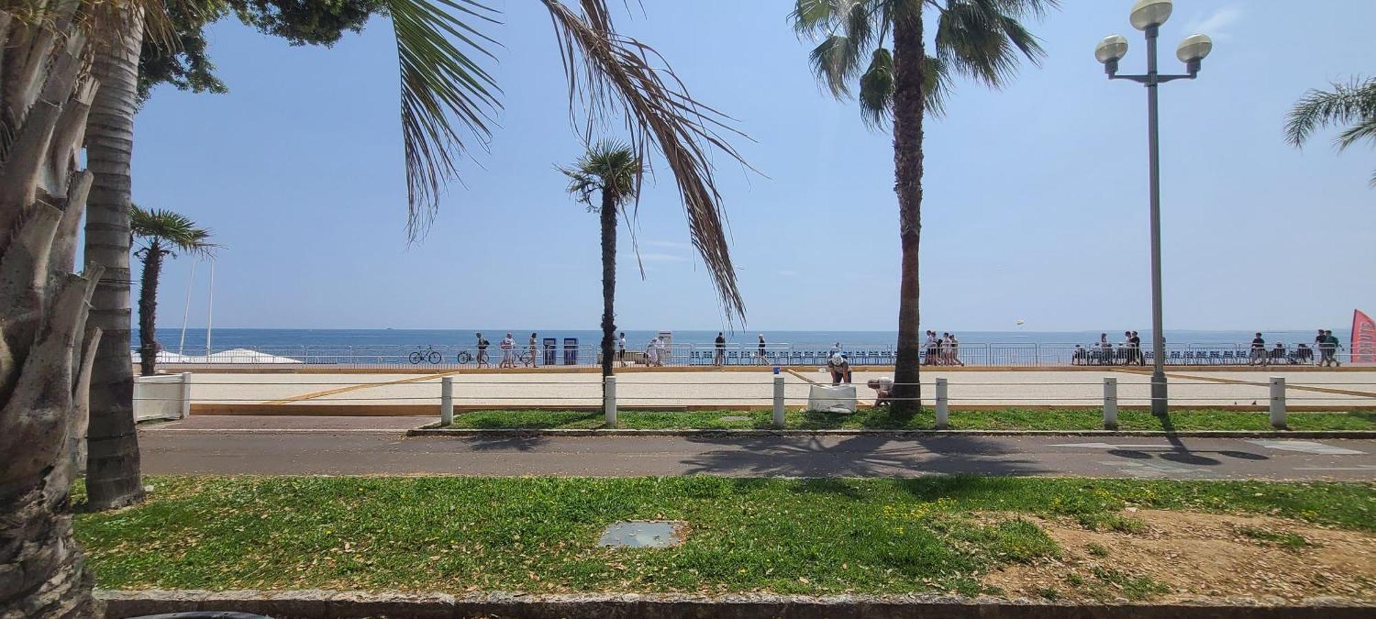 Studio Elegant 4 Couchages Front De Mer Clim Parking Privatif Wifi Nice Exteriér fotografie